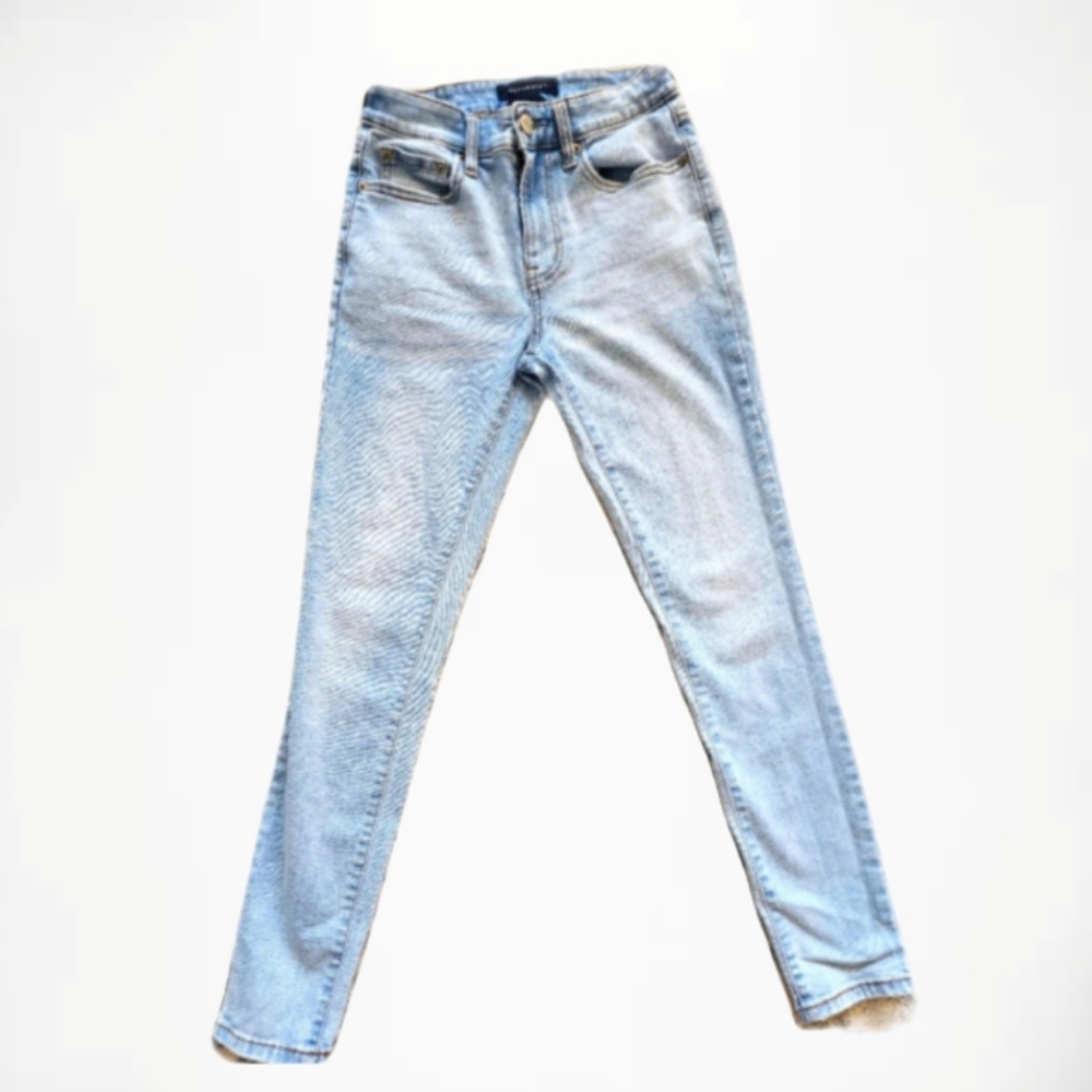 Aeropostle Jeans High Rise Light Wash Skinny Jeggings Size 0S